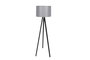 Opviq Lámpara de pie estilo escandinavo negro y gris